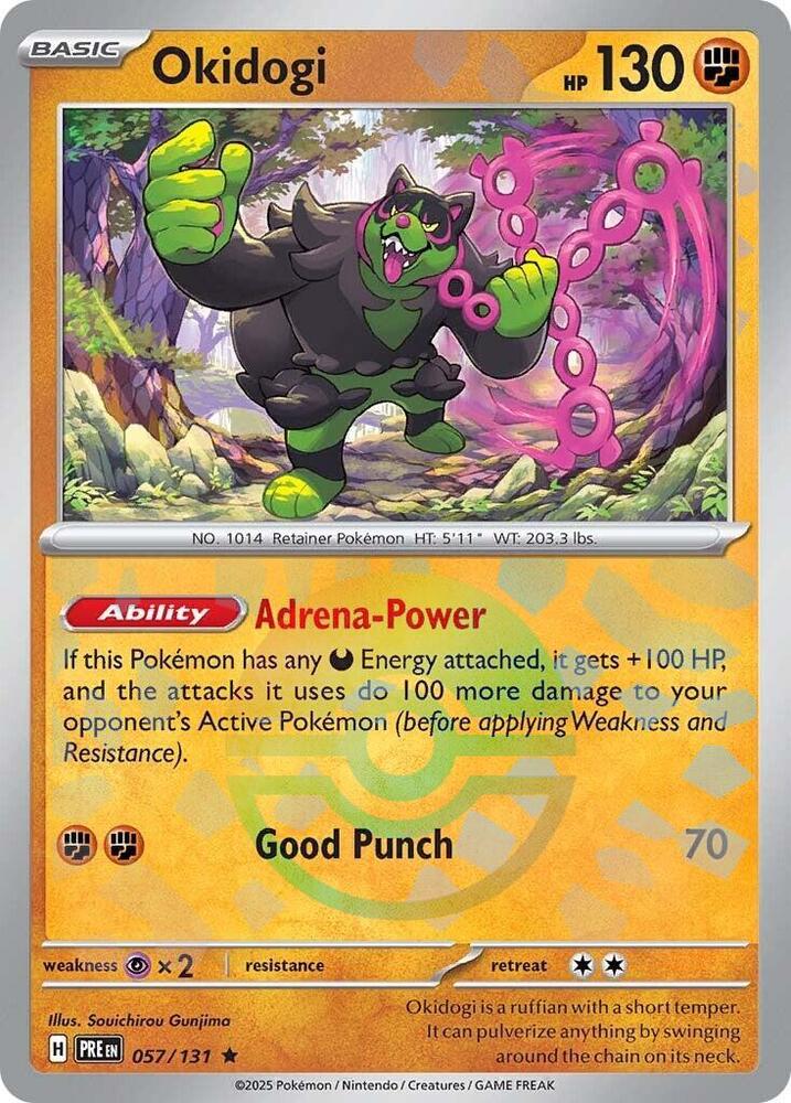 Okidogi (057/131) (Poke Ball Pattern) [Scarlet & Violet: Prismatic Evolutions] | GnG Games