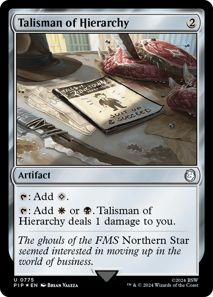 Talisman of Hierarchy (Surge Foil) [Fallout] | GnG Games