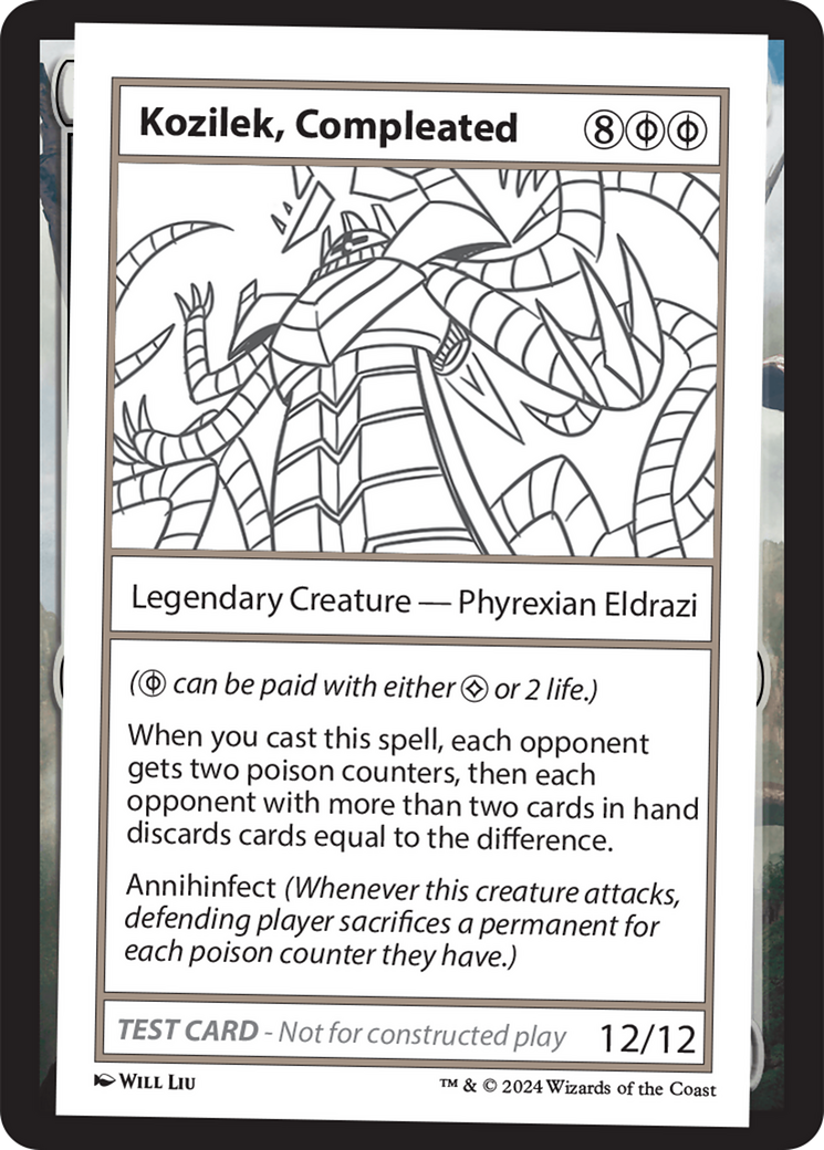 Kozilek, Completed [Mystery Booster 2 Playtest Cards] | GnG Games