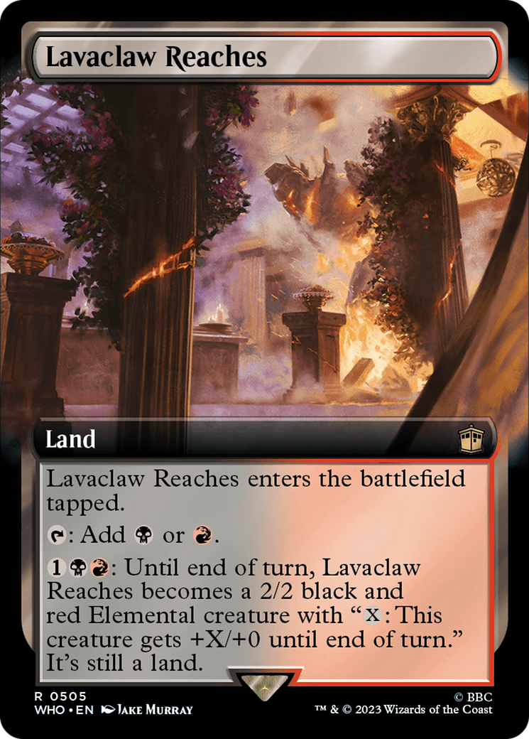 Lavaclaw Reaches (Extended Art) [Doctor Who] | GnG Games