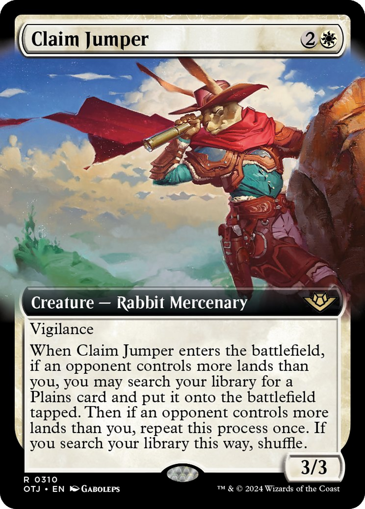 Claim Jumper (Extended Art) [Outlaws of Thunder Junction] | GnG Games