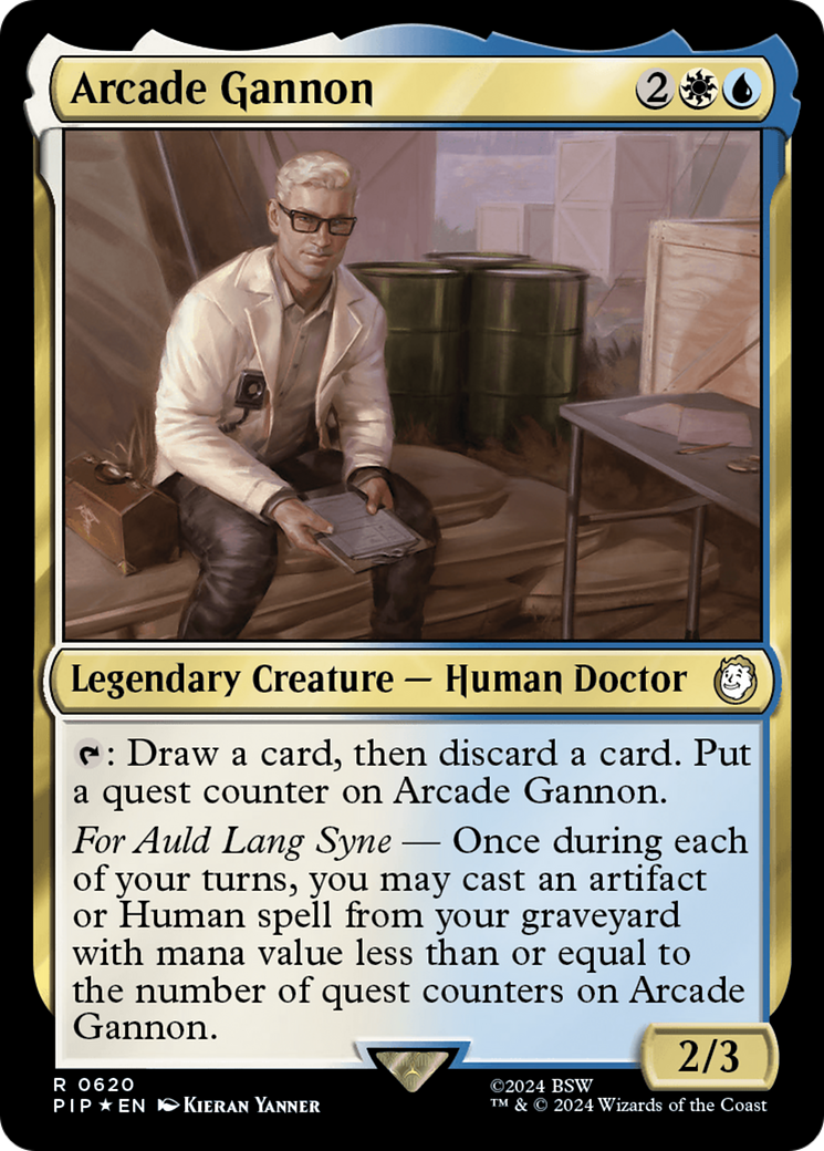 Arcade Gannon (Surge Foil) [Fallout] | GnG Games