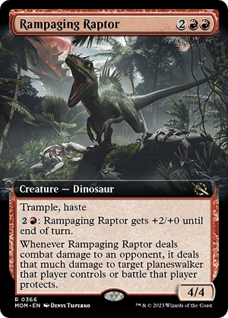 Rampaging Raptor (Extended Art) [March of the Machine] | GnG Games