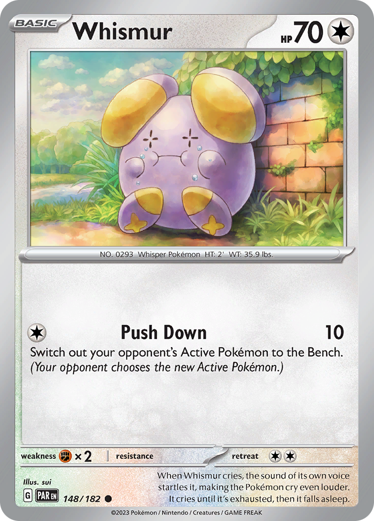 Whismur (148/182) [Scarlet & Violet: Paradox Rift] | GnG Games