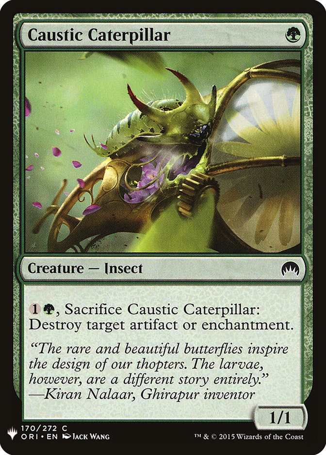 Caustic Caterpillar [Mystery Booster] | GnG Games