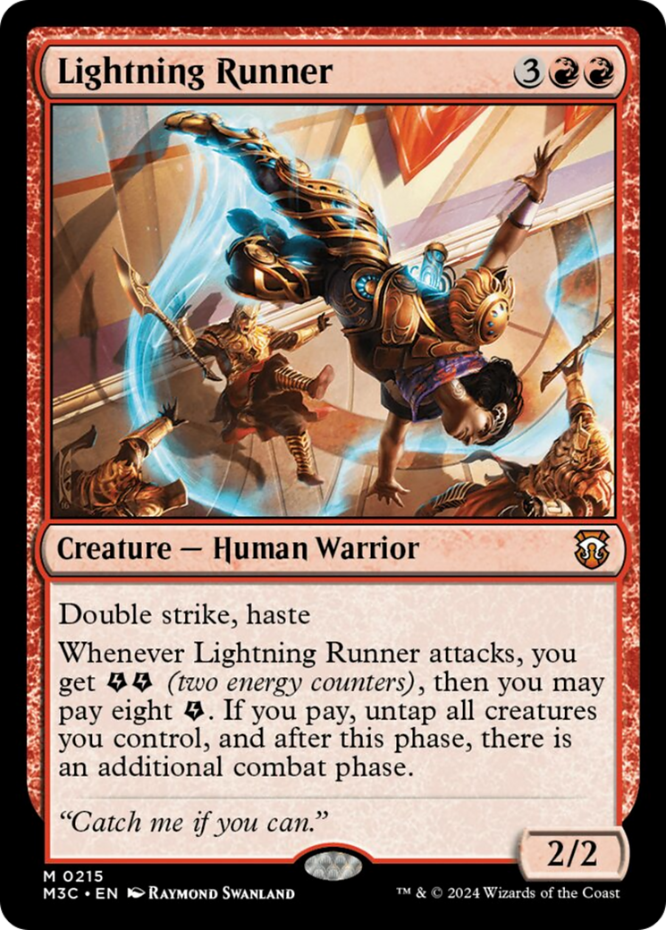 Lightning Runner [Modern Horizons 3 Commander] | GnG Games