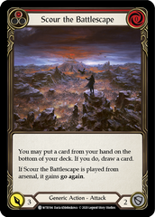 Scour the Battlescape (Red) [U-WTR194] (Welcome to Rathe Unlimited)  Unlimited Rainbow Foil | GnG Games