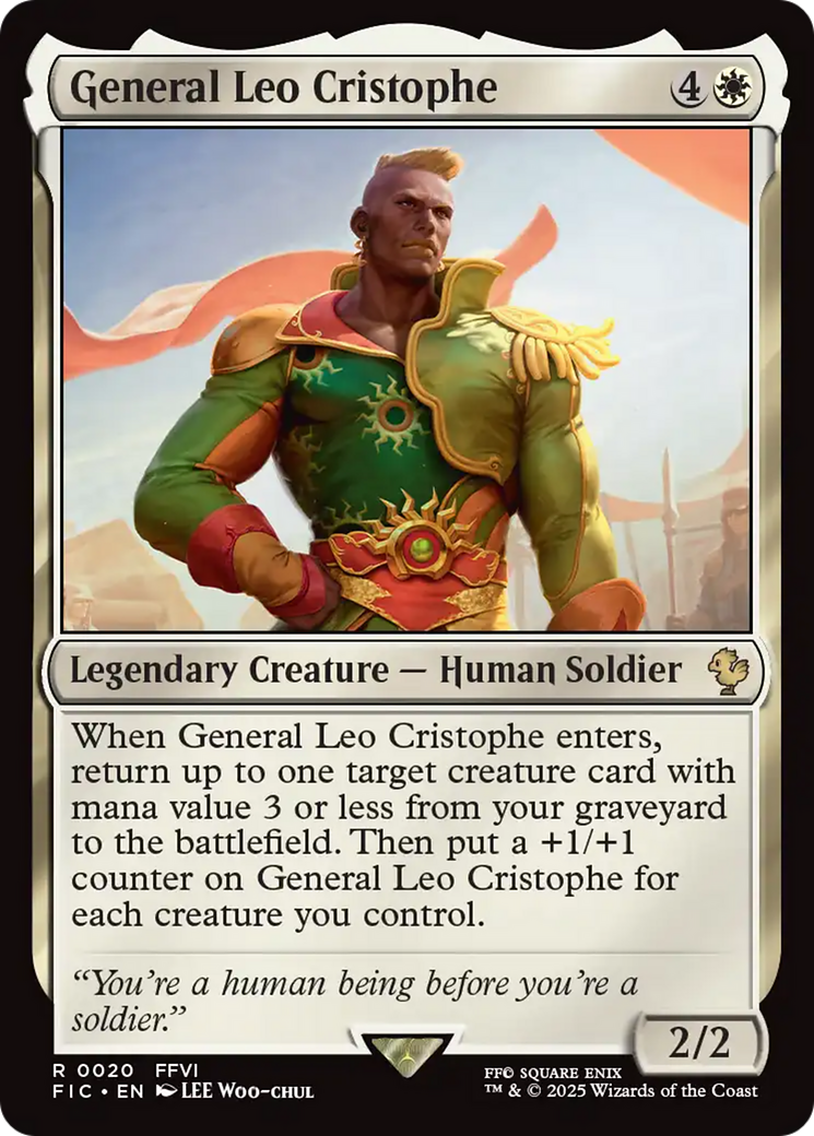 General Leo Cristophe [FINAL FANTASY Commander] | GnG Games