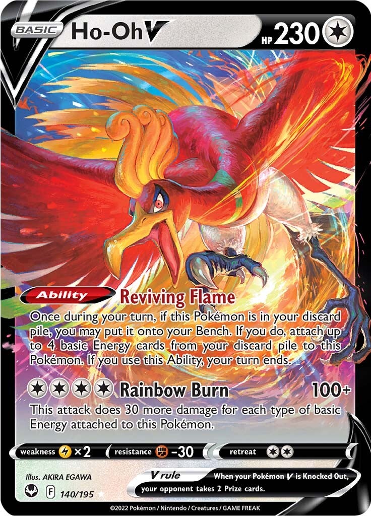 Ho-oh V (140/195) [Sword & Shield: Silver Tempest] | GnG Games