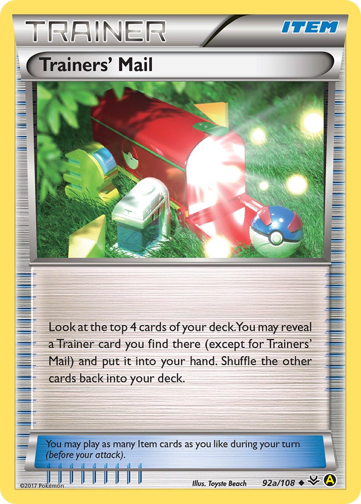 Trainers' Mail (92a/108) [Alternate Art Promos] | GnG Games