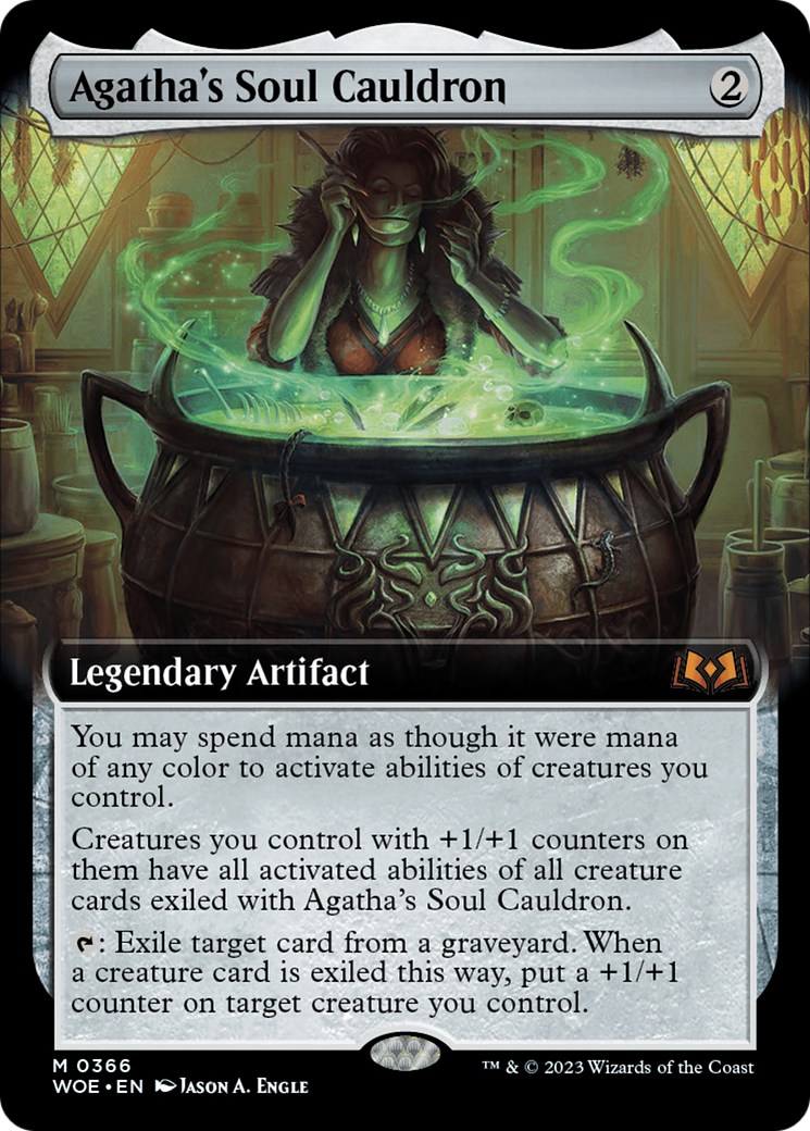 Agatha's Soul Cauldron (Extended Art) [Wilds of Eldraine] | GnG Games