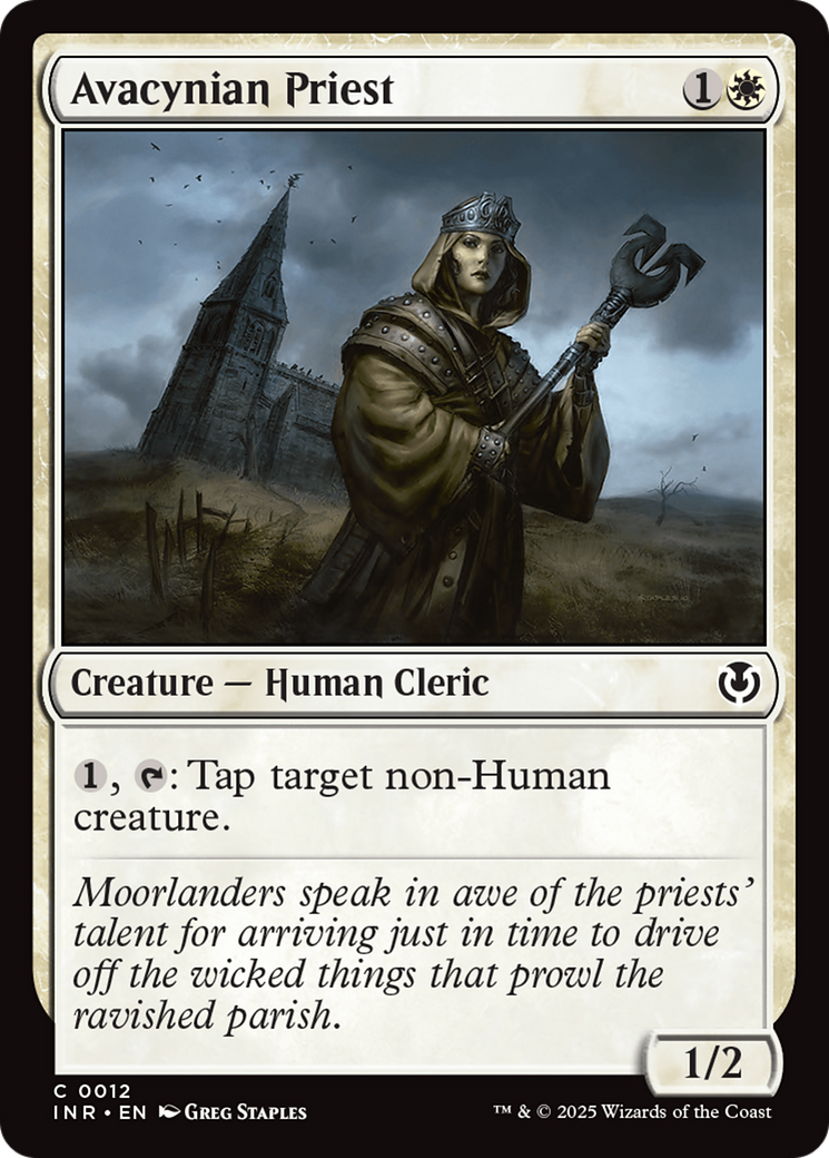 Avacynian Priest [Innistrad Remastered] | GnG Games