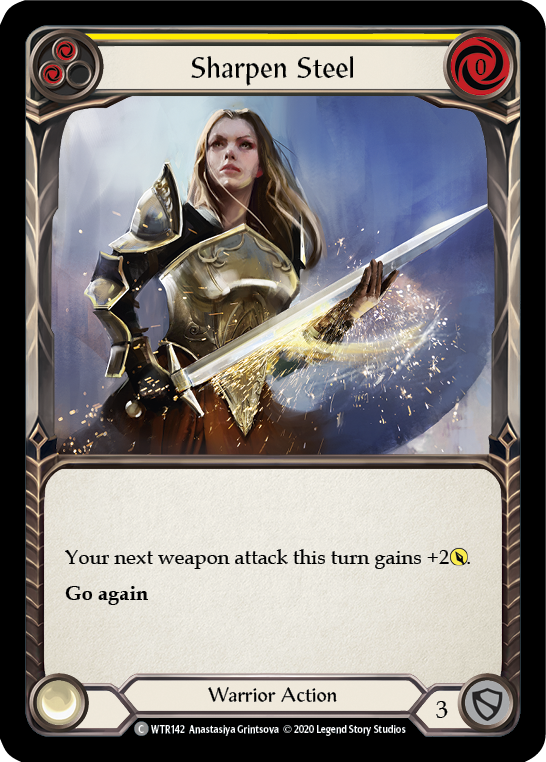 Sharpen Steel (Yellow) [U-WTR142] (Welcome to Rathe Unlimited)  Unlimited Normal | GnG Games