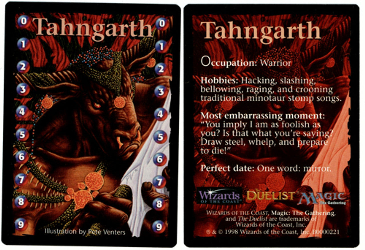 Tahngarth Life Counter Token [Media Promos] | GnG Games