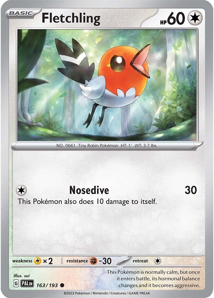 Fletchling (163/193) [Scarlet & Violet: Paldea Evolved] | GnG Games