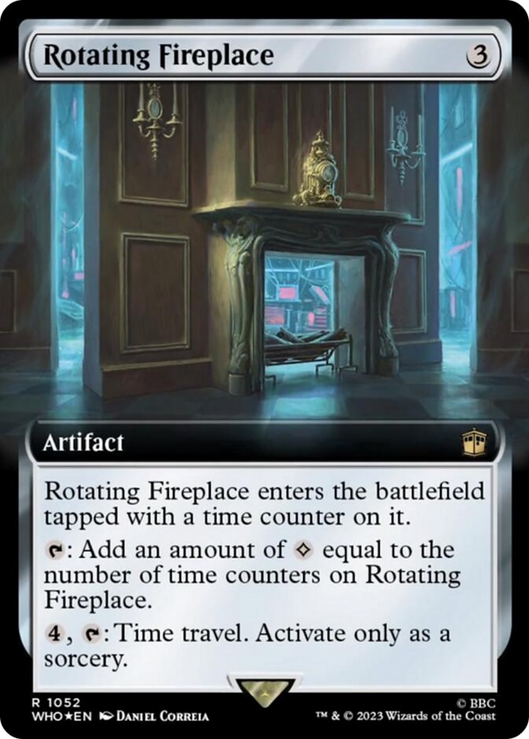 Rotating Fireplace (Extended Art) (Surge Foil) [Doctor Who] | GnG Games