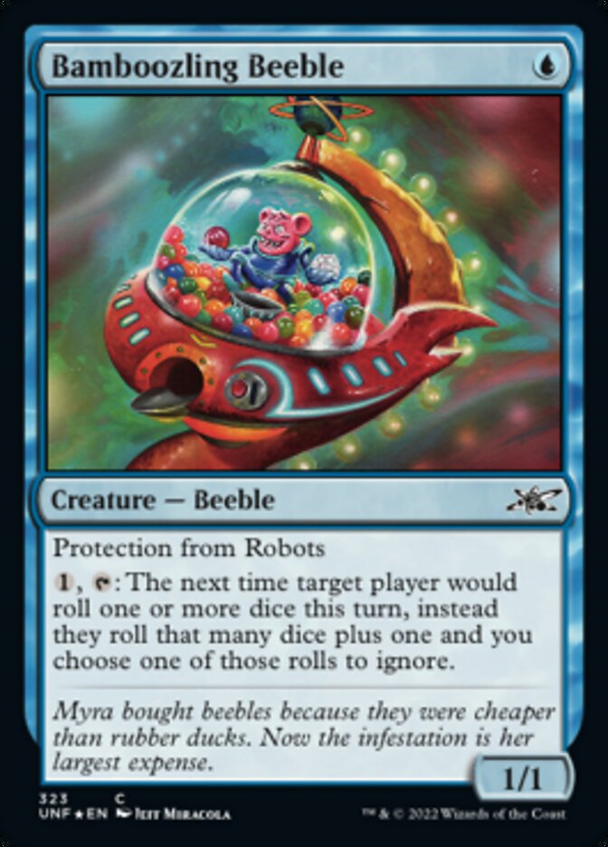 Bamboozling Beeble (Galaxy Foil) [Unfinity] | GnG Games