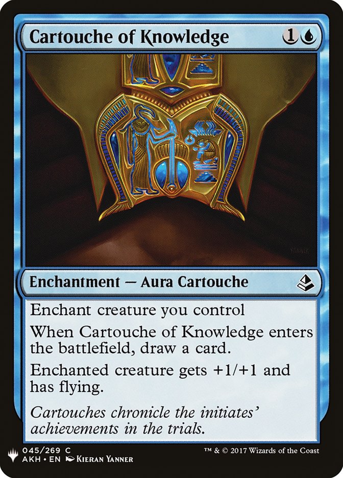 Cartouche of Knowledge [Mystery Booster] | GnG Games