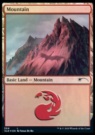 Mountain (Dragons) (564) [Secret Lair Drop Promos] | GnG Games