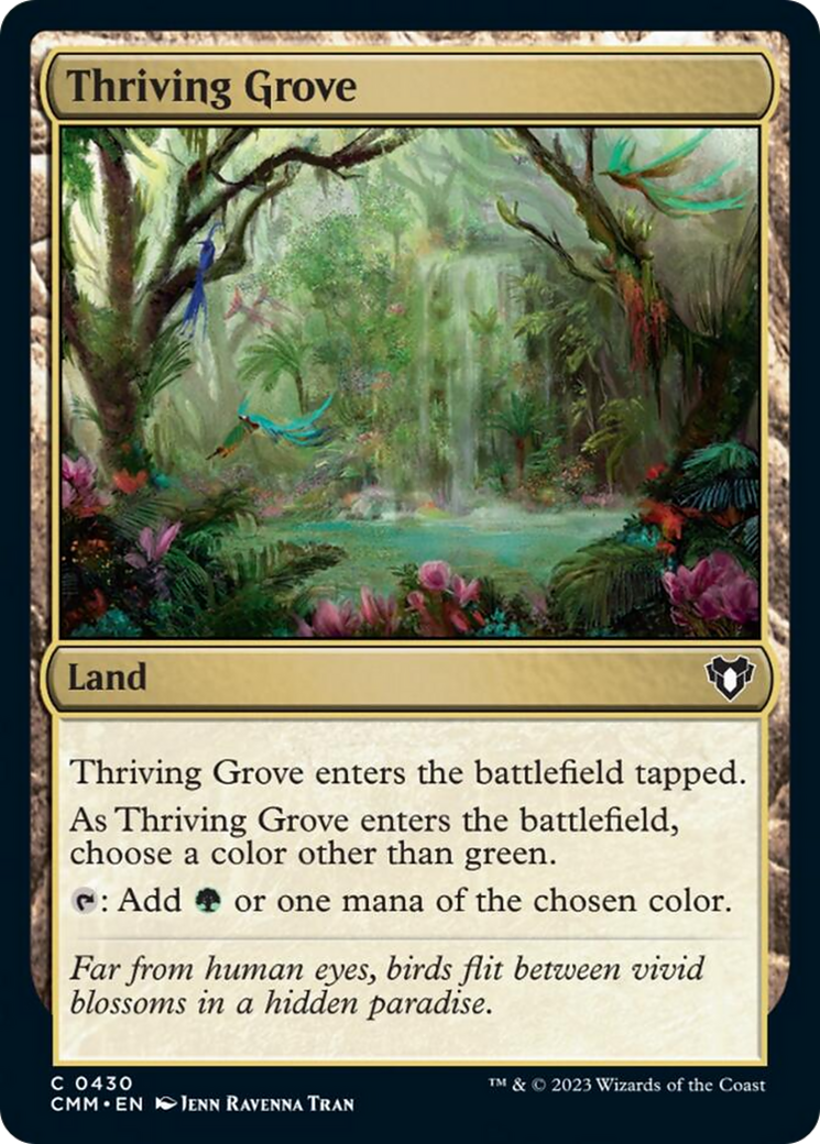 Thriving Grove [Commander Masters] | GnG Games