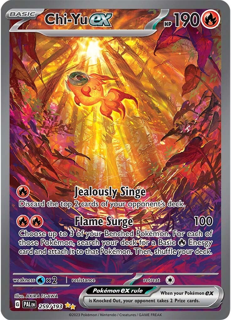 Chi-Yu ex (259/193) [Scarlet & Violet: Paldea Evolved] | GnG Games