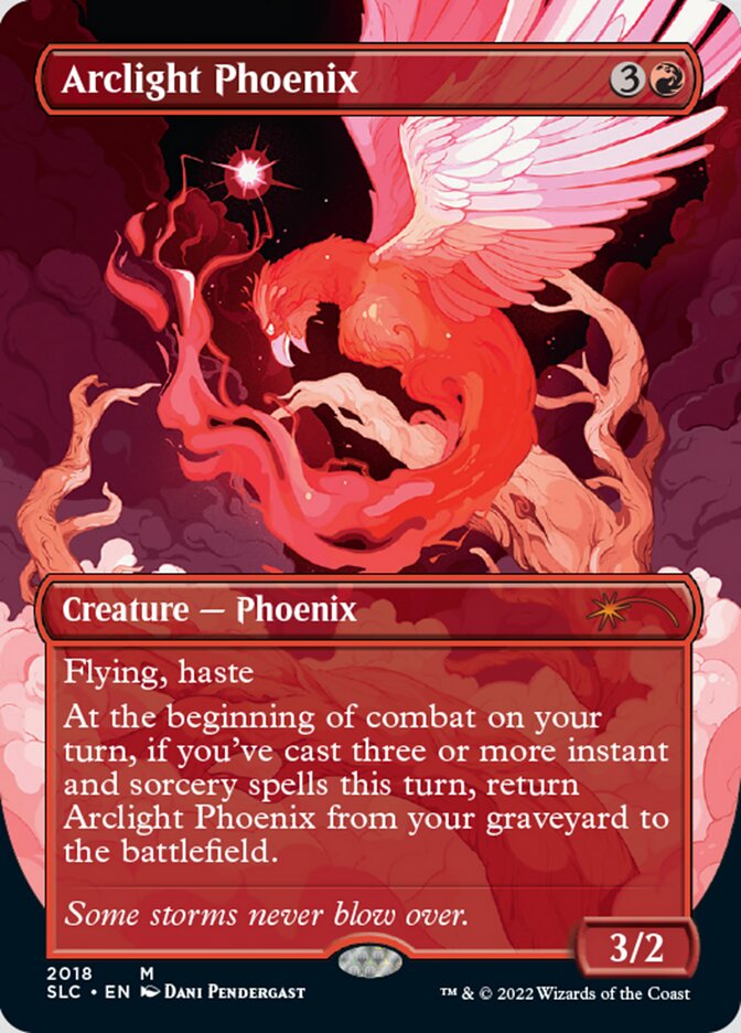 Arclight Phoenix (Borderless) [Secret Lair Countdown Kit] | GnG Games