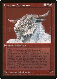 Hurloon Minotaur (Oversized) [Oversize Cards] | GnG Games