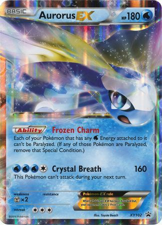 Aurorus EX (XY102) (Jumbo Card) [XY: Black Star Promos] | GnG Games