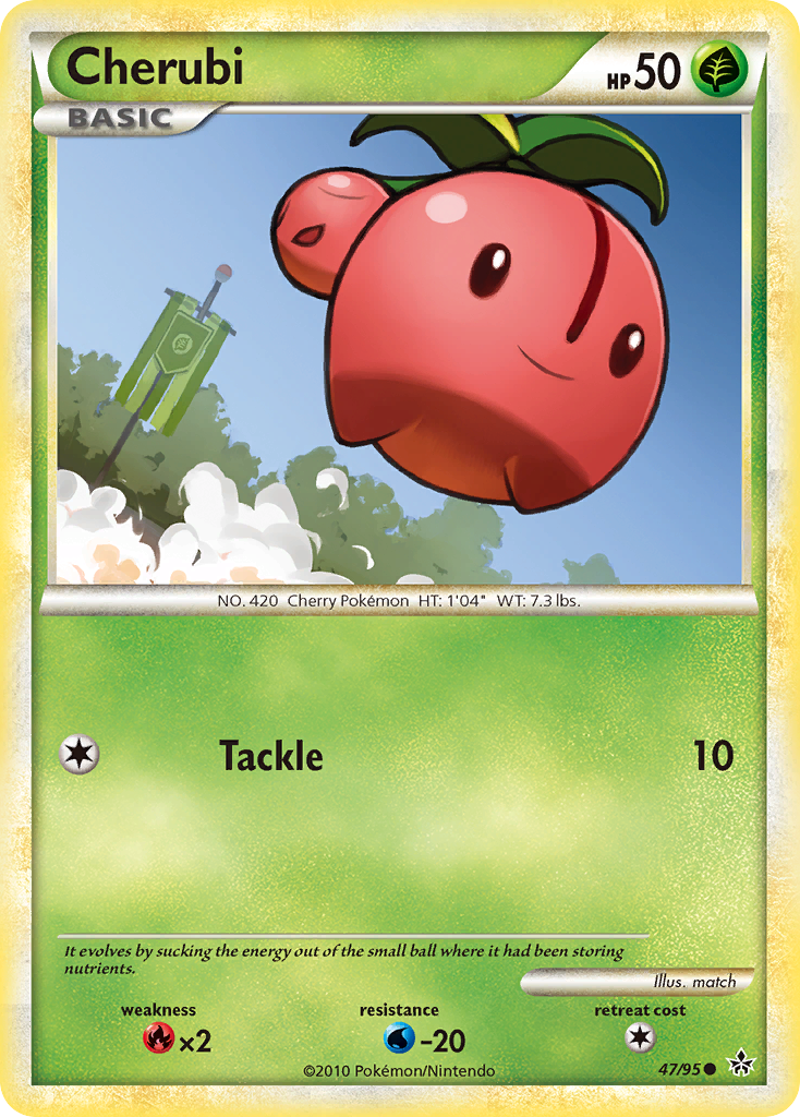Cherubi (47/95) [HeartGold & SoulSilver: Unleashed] | GnG Games