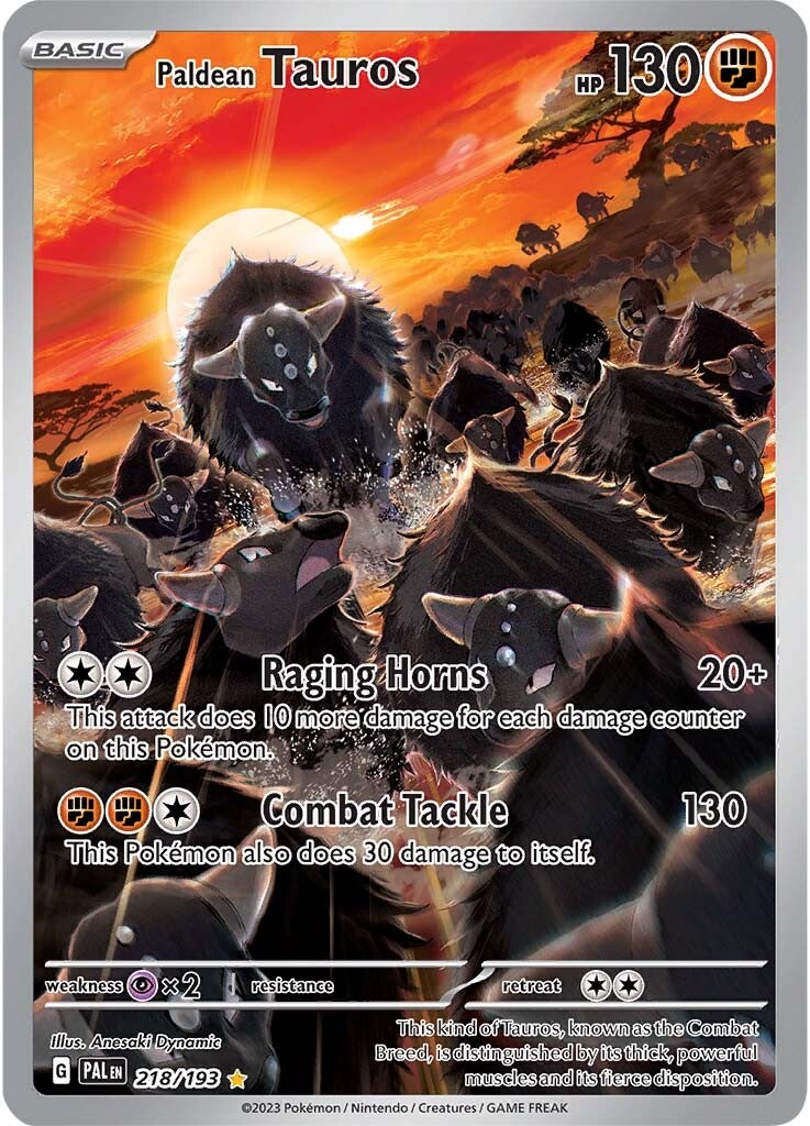 Paldean Tauros (218/193) [Scarlet & Violet: Paldea Evolved] | GnG Games