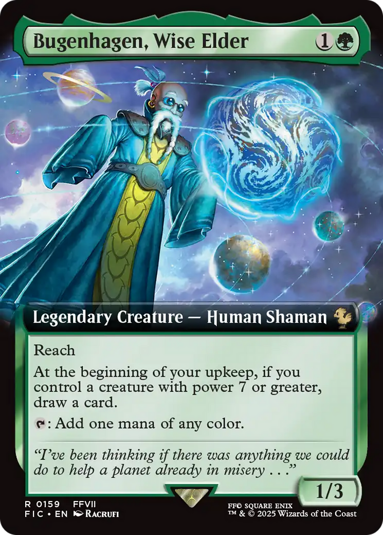 Bugenhagen, Wise Elder (Extended Art) [FINAL FANTASY Commander] | GnG Games