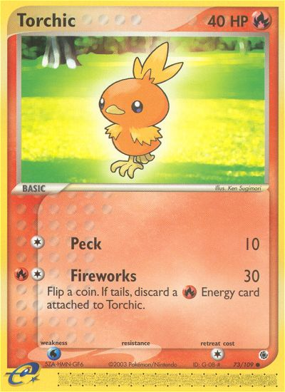 Torchic (73/109) [EX: Ruby & Sapphire] | GnG Games