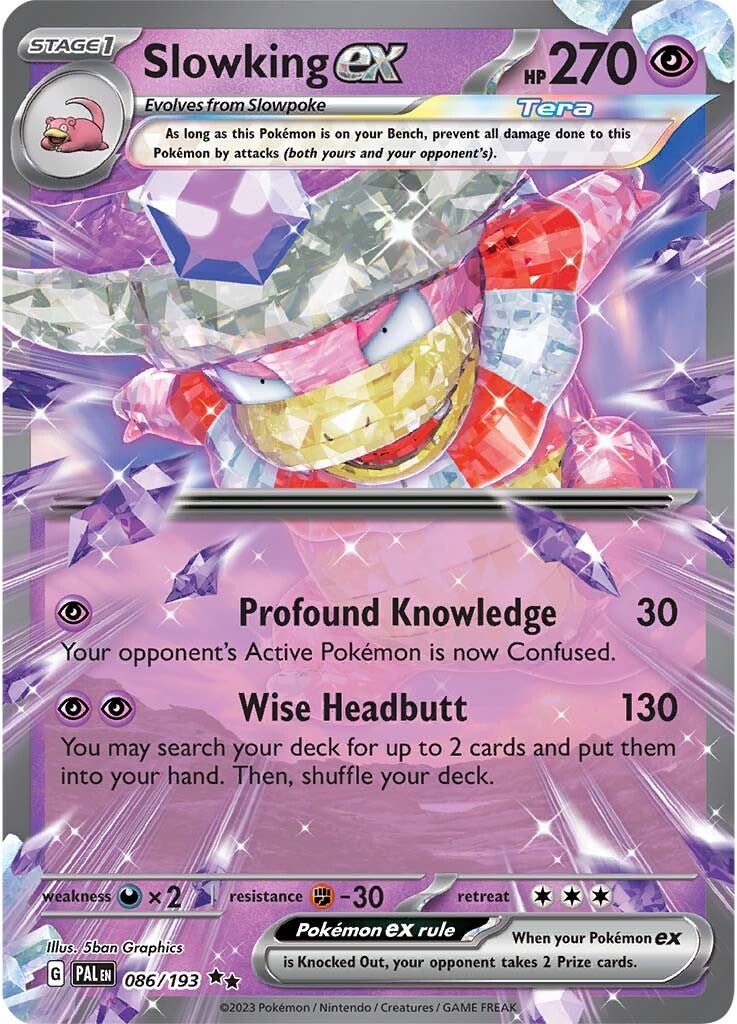 Slowking ex (086/193) [Scarlet & Violet: Paldea Evolved] | GnG Games