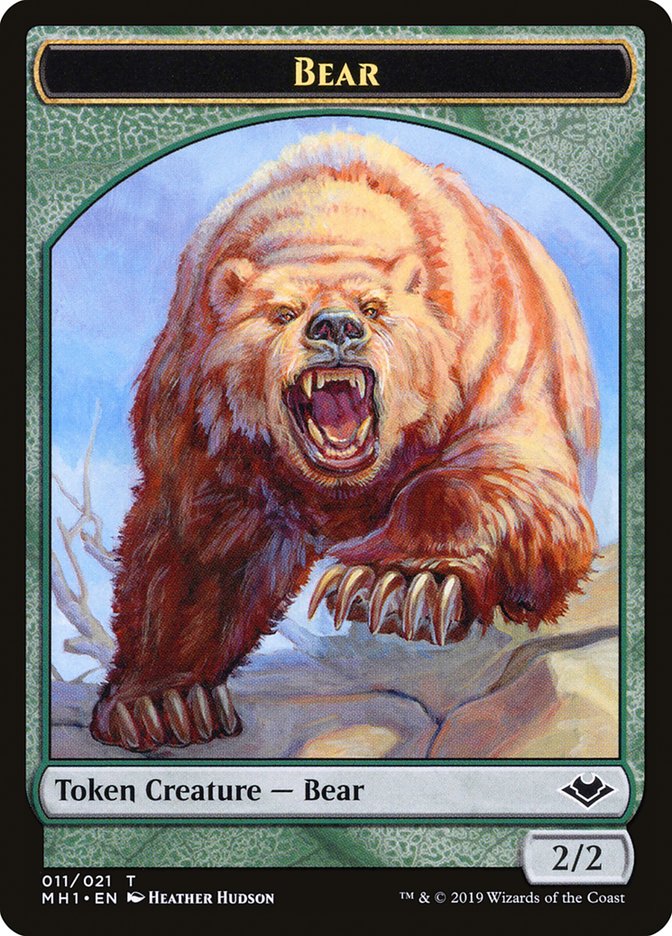 Bear Token [Modern Horizons Tokens] | GnG Games