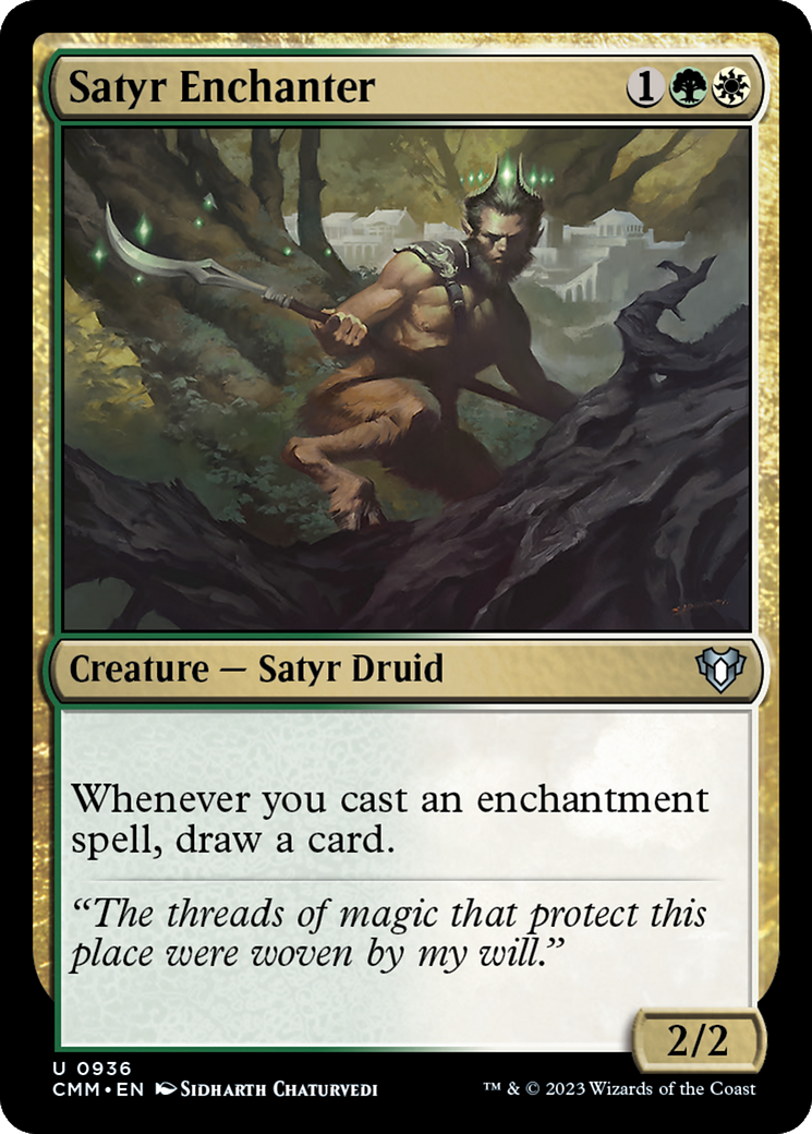 Satyr Enchanter [Commander Masters] | GnG Games