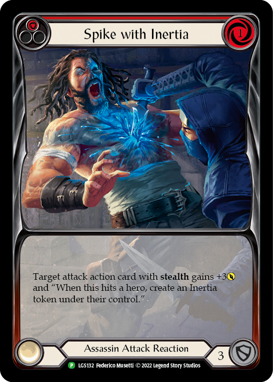 Spike with Inertia [LGS132] (Promo)  Rainbow Foil | GnG Games