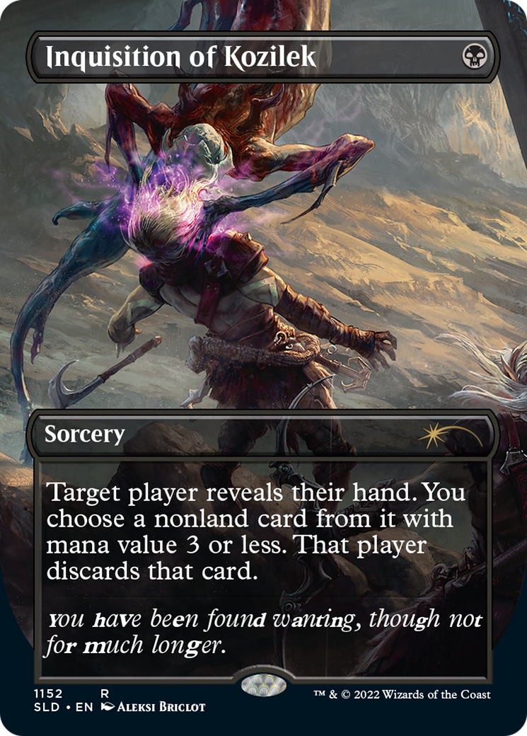 Inquisition of Kozilek (Borderless) [Secret Lair Drop Series] | GnG Games