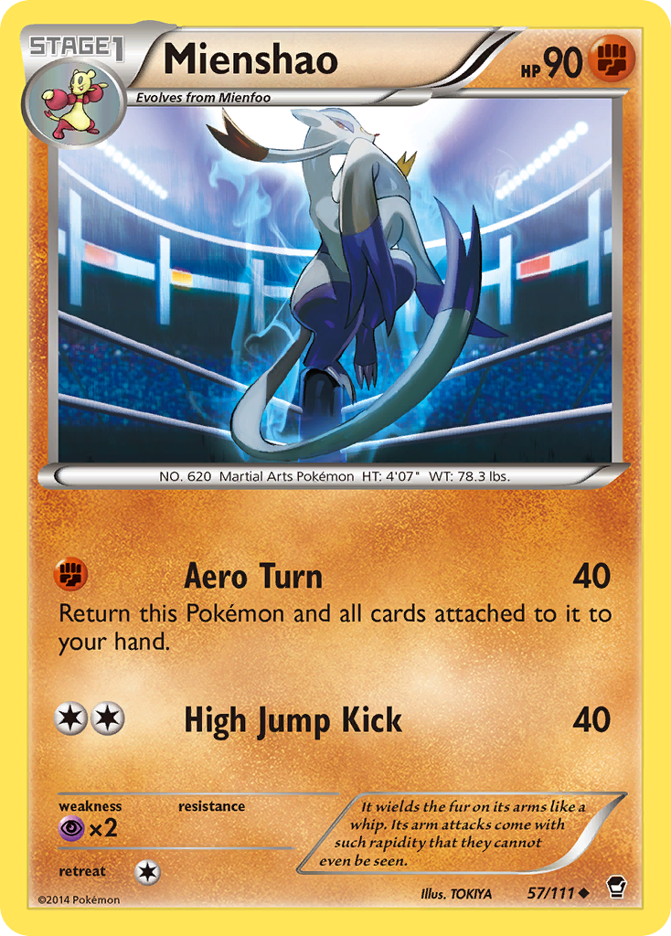 Mienshao (57/111) [XY: Furious Fists] | GnG Games