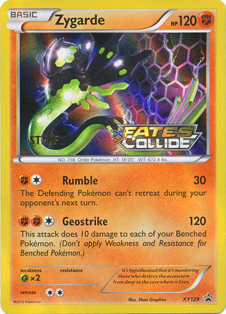 Zygarde (XY129) (Staff) [XY: Black Star Promos] | GnG Games