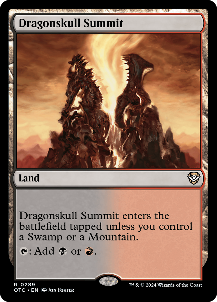 Dragonskull Summit [Outlaws of Thunder Junction Commander] | GnG Games
