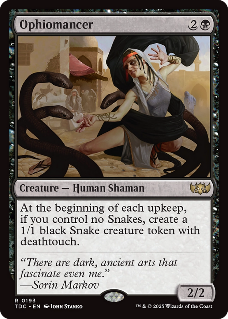 Ophiomancer [Tarkir: Dragonstorm Commander] | GnG Games
