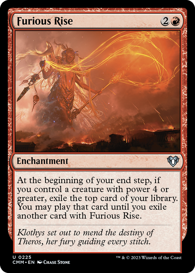 Furious Rise [Commander Masters] | GnG Games