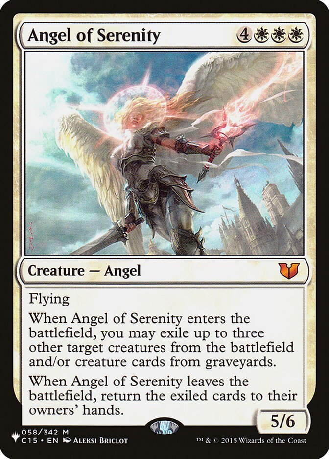 Angel of Serenity [The List] | GnG Games