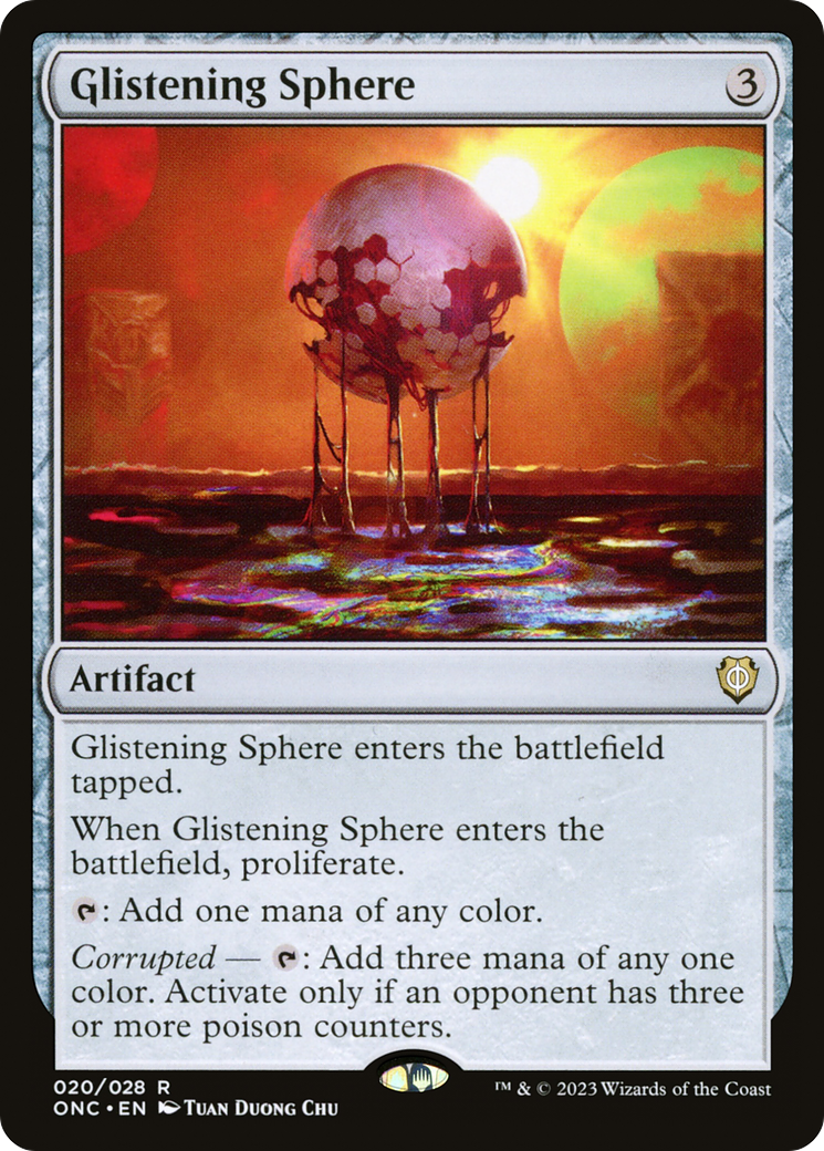 Glistening Sphere [Phyrexia: All Will Be One Commander] | GnG Games