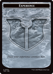 Experience // Treasure Double-Sided Token [Tarkir: Dragonstorm Commander Tokens] | GnG Games