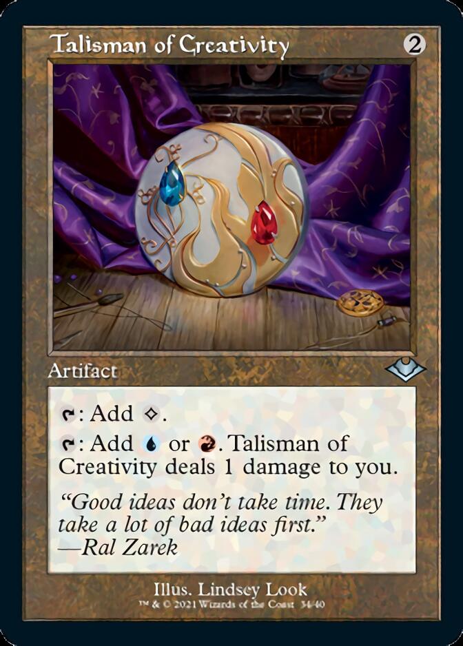 Talisman of Creativity (Retro) [Modern Horizons] | GnG Games