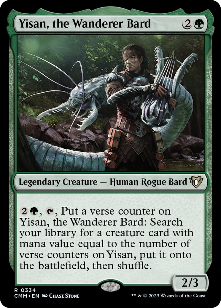 Yisan, the Wanderer Bard [Commander Masters] | GnG Games