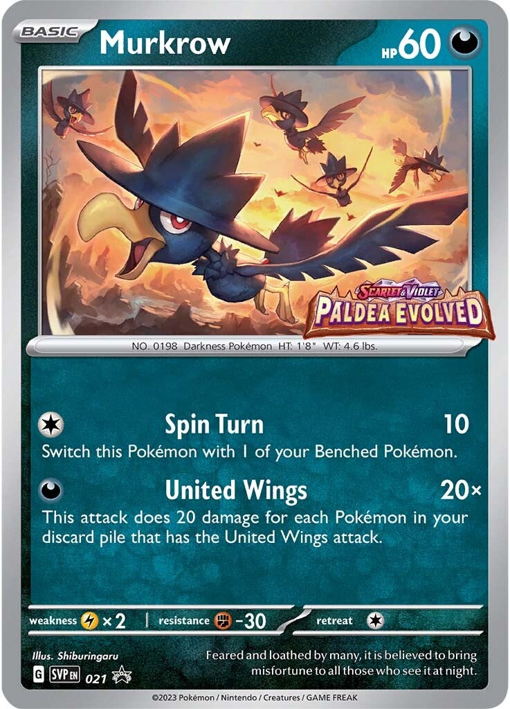 Murkrow (021) [Scarlet & Violet: Black Star Promos] | GnG Games