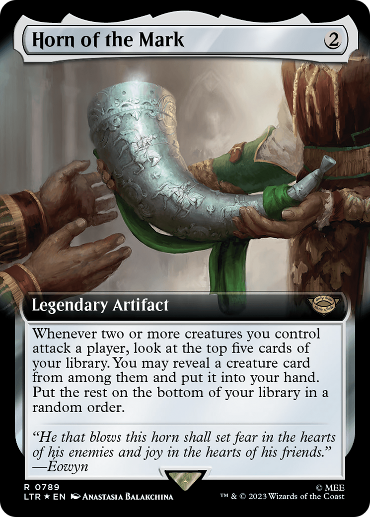 Horn of the Mark (Extended Art) (Surge Foil) [The Lord of the Rings: Tales of Middle-Earth] | GnG Games