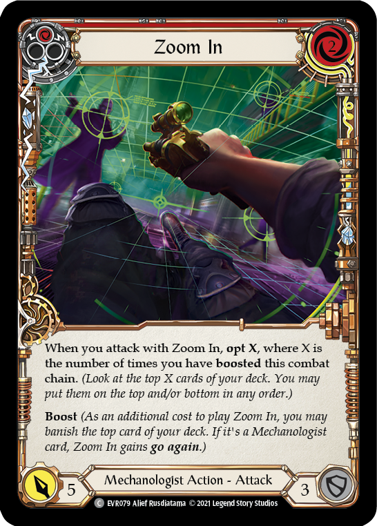 Zoom In (Red) [EVR079] (Everfest)  1st Edition Normal | GnG Games